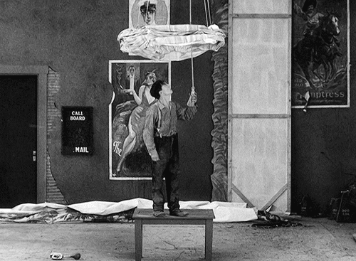 littlehorrorshop: Buster Keaton’s accidental disappearing trick in Steamboat Bill Jr. (1928)