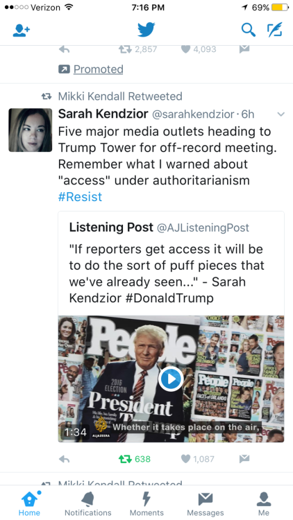 abbiehollowdays:abbiehollowdays:He’s laying the groundwork for restricted access to the presidency.H