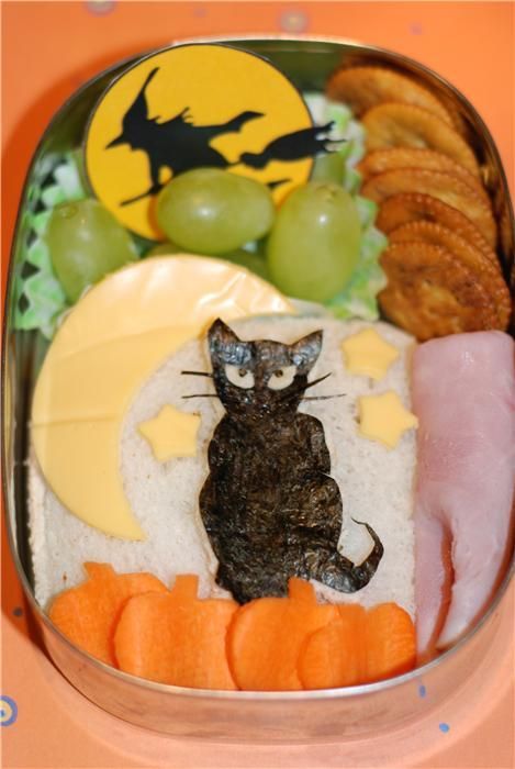 littlealphabets:Halloween Lunch Box Ideas! 1, 2, 3, 4, 5, 6