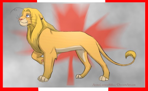 animelionessmika:some hetalia countries in lion forms~