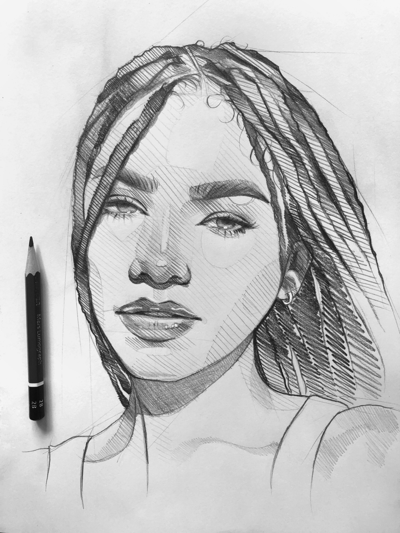 Anaïs on Instagram Im never totally pleased with my Zendaya drawings  but I want t  Celebrity art drawings Art drawings sketches creative  Celebrity drawings