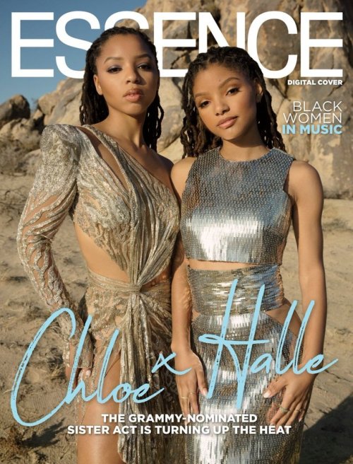acewiththelemonade:“Chloe and Halle Bailey, better known as the singing duo Chloe x Halle, might not