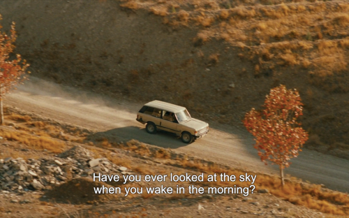 verachytilovas:  TASTE OF CHERRY ‘طعم گيلاس‎, Ta’m-e gīlās’ (1997) dir. Abbas Kiarostami