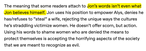 Jon's Inadequate Tastes :(