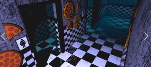 nutmeg-slushin:  markiplite:  Brightened pictures of Five Nights at Freddy’s.  OMG THEY DON’T LOOK AS SCARY NOW AND LOOKIT THE PIZZA PARLOR AND HOW COLORFUL IT IS <3 