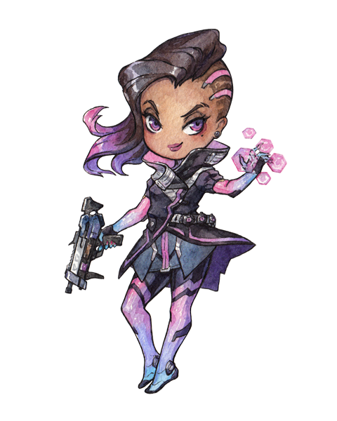 kutty-sark:  Overwatch chibi fanarts ^^