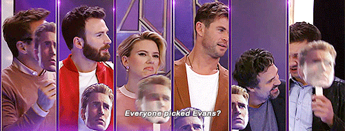 handsomestarlord: The Cast of ‘Avengers: Endgame’ plays ‘Most likely to.