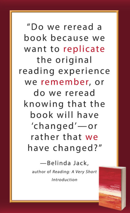 oupacademic: Ahead of the UK release, we are celebrating with a quote from Reading, the 600th title 