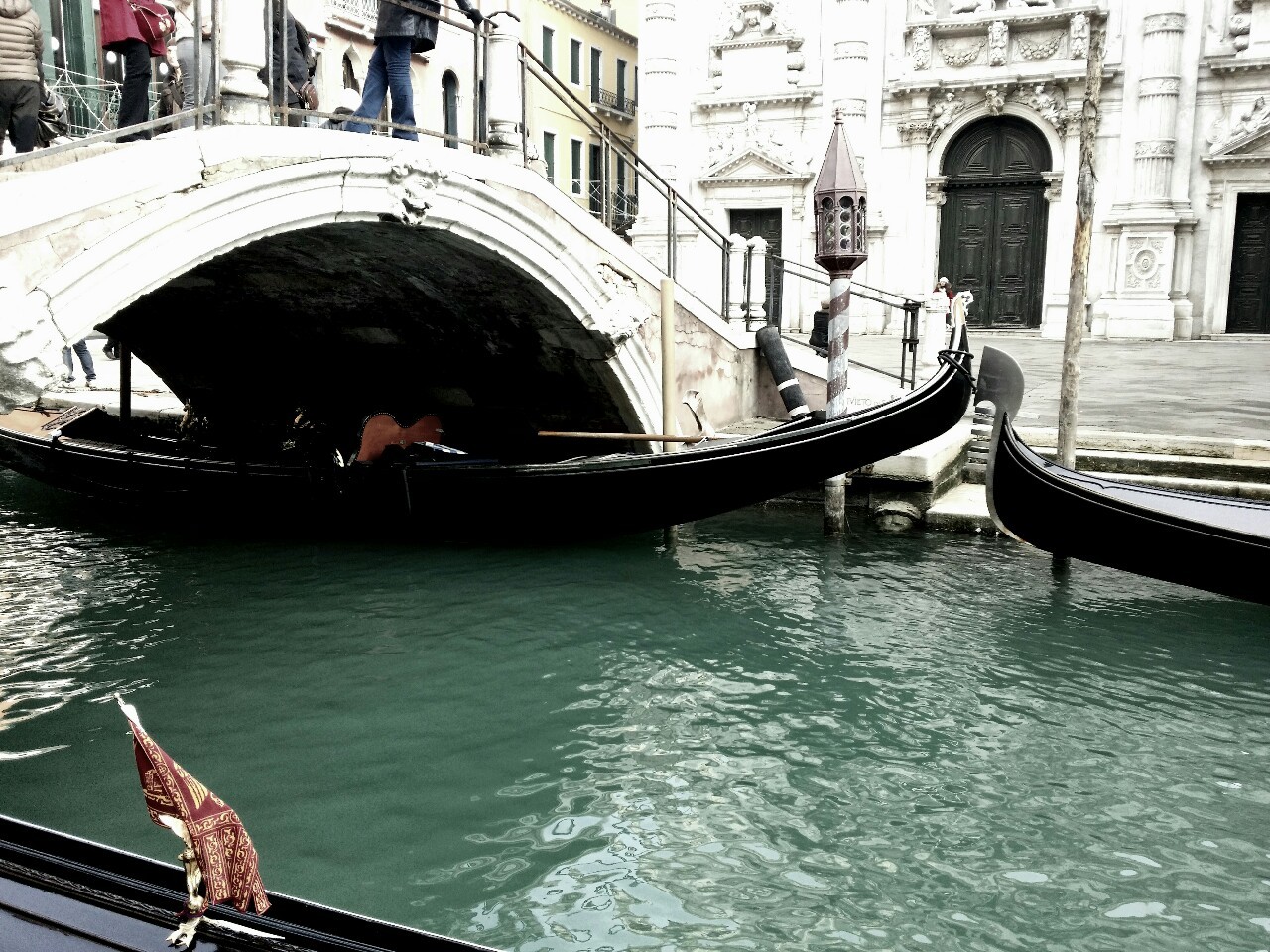 Descanso en Venecia. &hellip;..