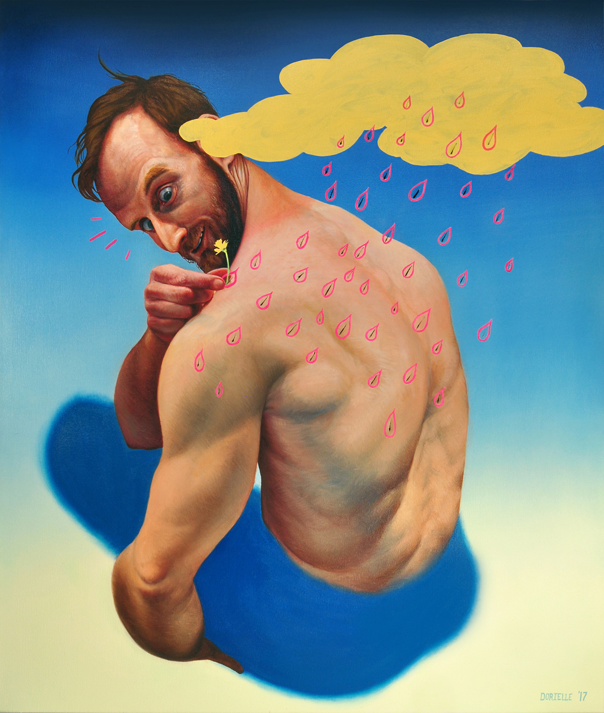 supersonicart:  Dorielle Caimi, Paintings.Intriguing, surreal paintings by artist