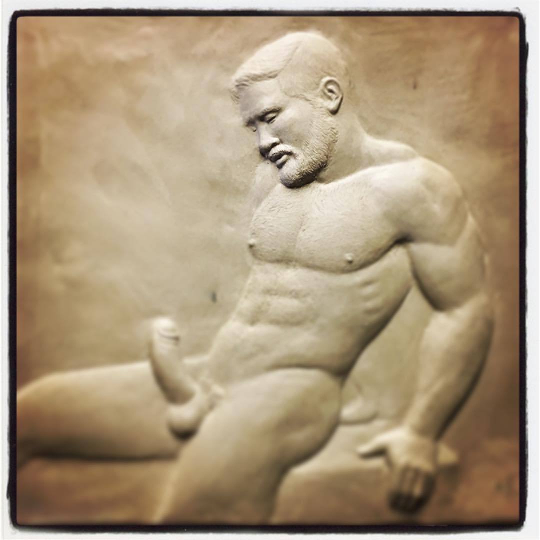 harrytanner:Finished. Untitled. #nudemale #homoerotic #eroticart