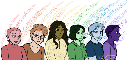 It’s Lesbian Visibility Day! Here are some of my favorite lesbian OCs ‍