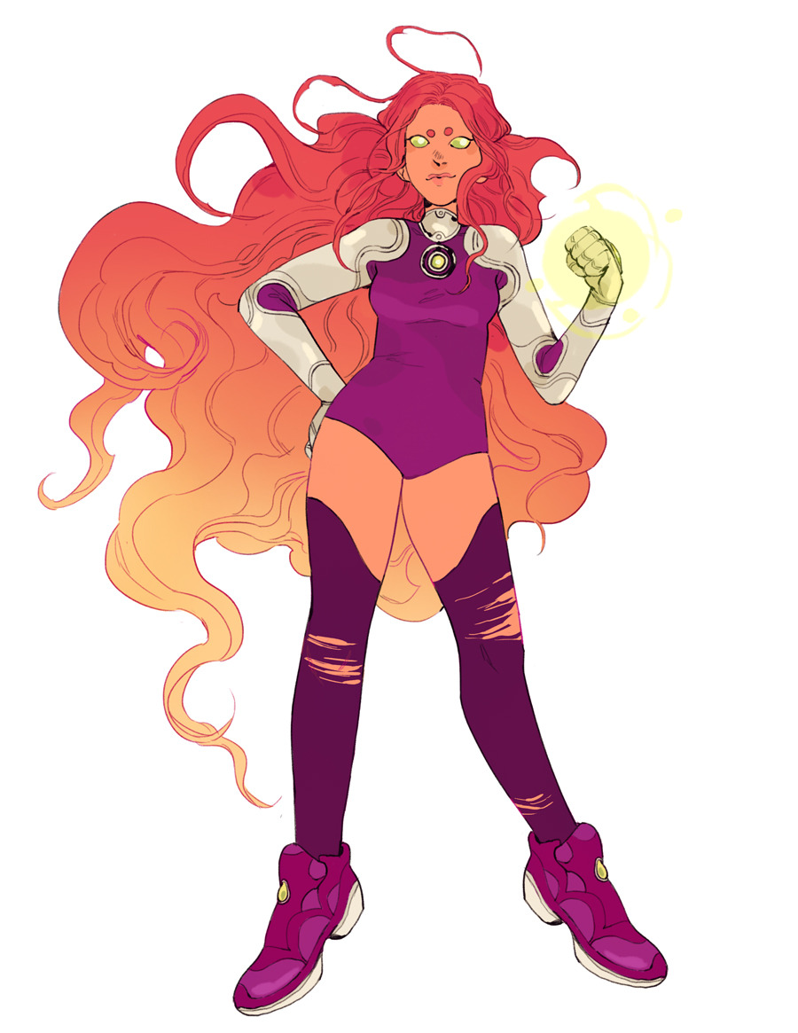 ofalldimensions:  yeah, there’s more starfire designs. there’s always more! the