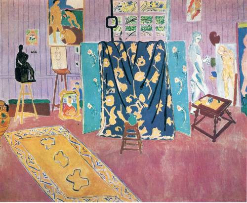 christopherschreck:Matisse, “The Pink Studio,” 1911