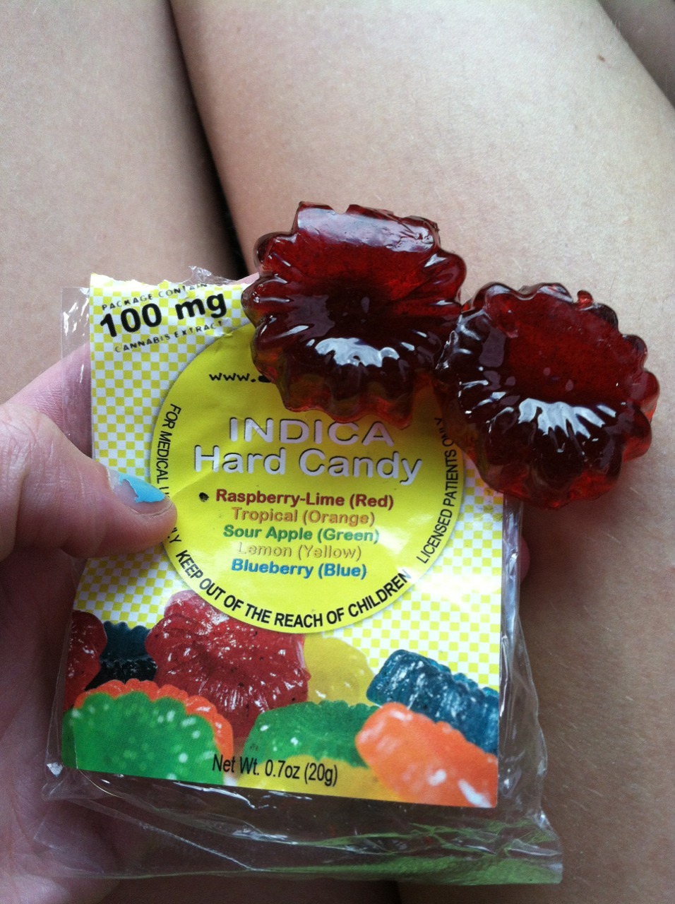 trancepixie:  Indica flower candies to start my Friday right ;)