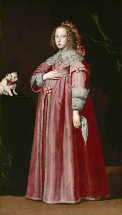 Maria Leopoldine of Austria, second wife of Holy Roman Emperor Ferdinand III, by Lorenzo Lippi, 1649