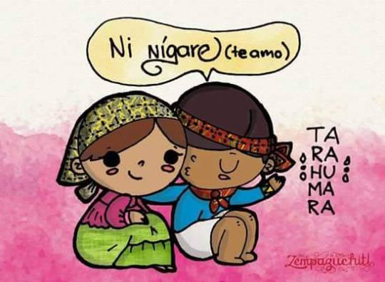 How to say “I love you”(te amo) in  Mexican Indigenous languages.  By: Asociación Tepalcayotl A. C.