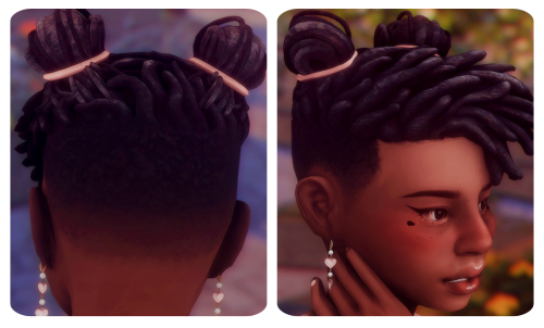 Dread Panda Hair