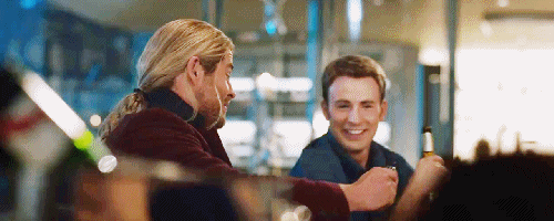 do-tha-loki-motion:black-nata:♥♥ blonde besties hanging out and getting they drank on ♥♥Ponytail!Tho