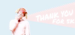 kimtqtae:  Recently I hit 5k, and to celebrate hitting that milestone I thought Iâ€™d do a follow forever! It was the best surprise during intense revision for exams! Thank you to all of my followers for following my messy blog ,and thank you to the blogs