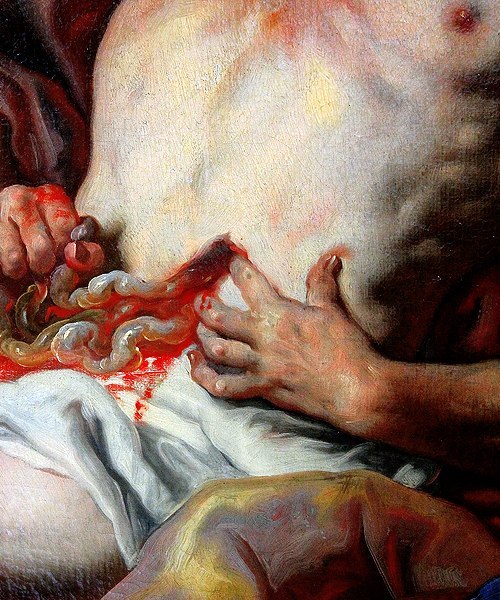 Johann Michael Rottmayr - The Suicide of Cato