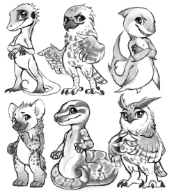 furvilla:  More species concepts! There has