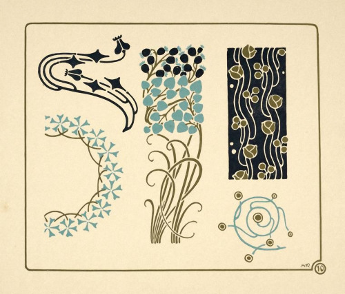 muchastyle:Combinaisons Ornementales. Published by Librairie Centrale des Beaux-Arts in 1901.Combina