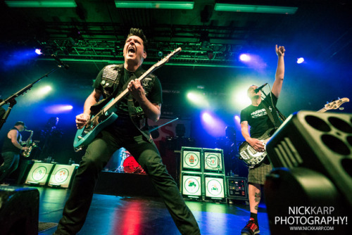 Less Than Jake at Playstation Theater in NYC on 2/17/17.www.nickkarp.com