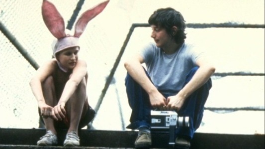pickledelephant:  Harmony Korine while filming Gummo (1997)