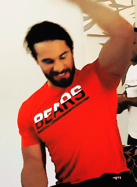 skeletors:Seth Rollins + being the cutest dweeb there is