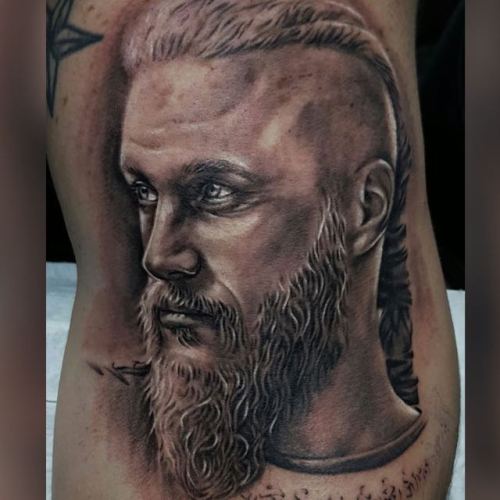 tattoodirany: ragnar lothbrok tattoos #DiranyArt Follow this page for more amazing work!