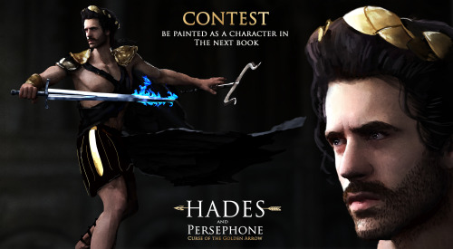 CONTEST - Enter to be painted as a minor character in the next book! You can enter the contest at ht