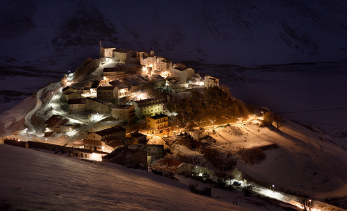not only flowers in Castelluccio by  Alberto Di Donato ~ Umbria, It.