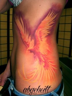 supertattooideas:  Phoenix TattooFollow Super