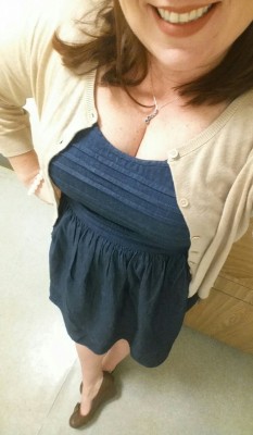 Kittykunt420:  My Denim Dress Is Making Access To The Girls A Little Difficult So