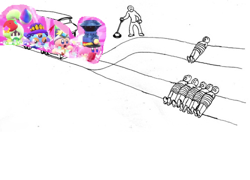 CHOO CHOO, ALL ABOARD THE