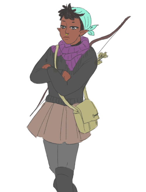 ninakoll:HEY FOLKS… heres some randomly picked dnd drawings from the past month or so. ive been draw