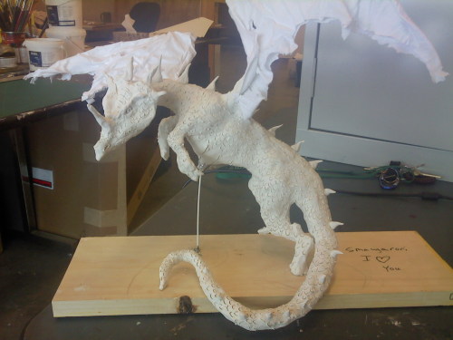 Smaug The Almighty Dragon Of The Lonely Mountain Maquette!!!