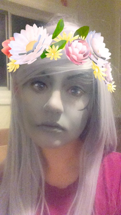 Super early Vaati makeup test last night! The wig just arrived, and I wanted to see if I could figur