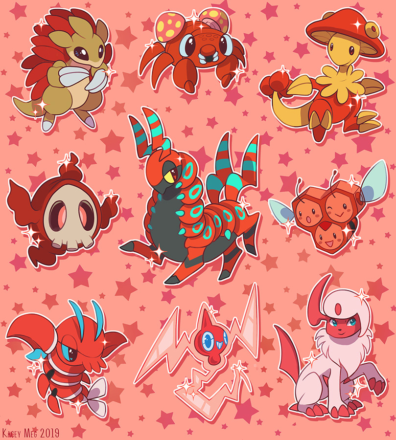 Shiny GTS/Wonder Trade Giveaways! — kaceymeg: Pink shiny pokemon! Available  on