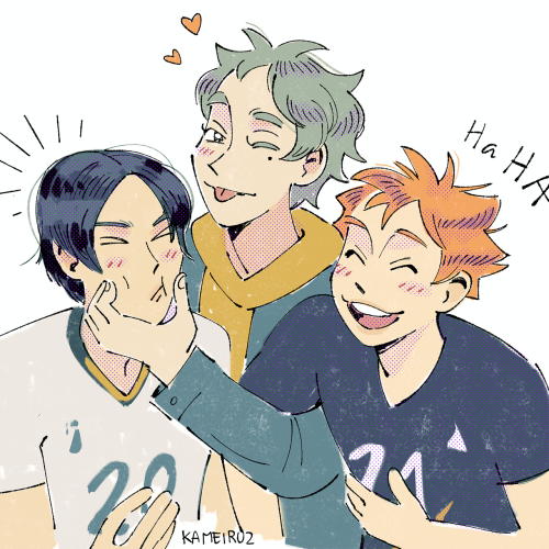 kameiroz:sugawara and his eternal babies