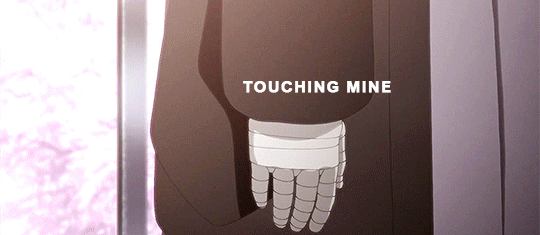 narutxuzumaki:  Your hand touching mine…