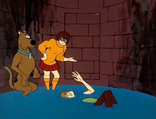 Ok, so, the gang is currently falling into a mystery well.