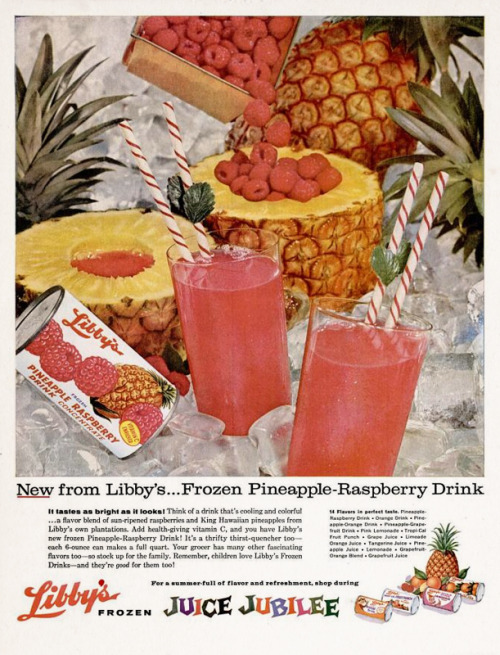 Libby&rsquo;s Juice, 1959