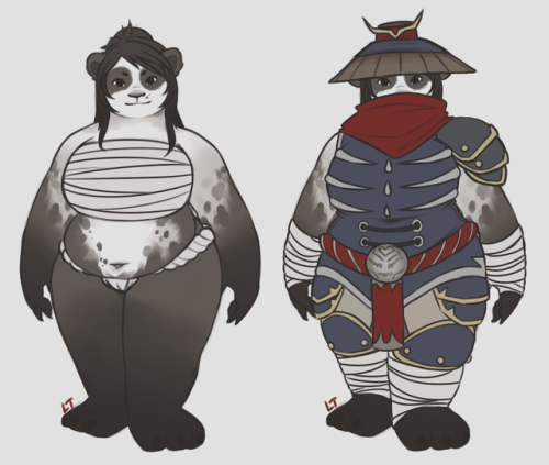 scribblytchotchkes:aaaand finished. why can’t i get fully transmoggable shado pan armor blizz c’mon ghghgh;;;