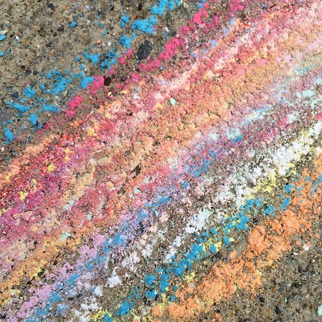 Driveway rainbows