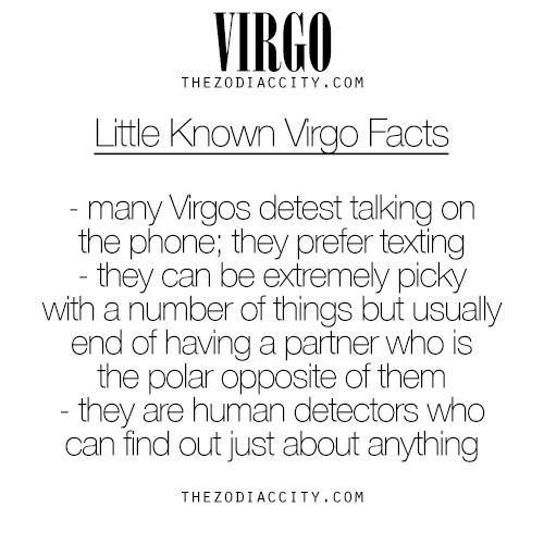 Virgos things about 10 Negative
