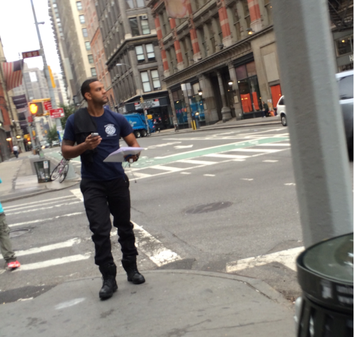 theconsolidator:  everydayhotness:  18th Street - NYC - 9/6/14  Like this? Follow