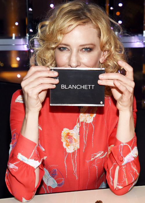 queencate:   Cate Blanchett attends the Armani and Cinema Society Screening of Sony Pictures Classic