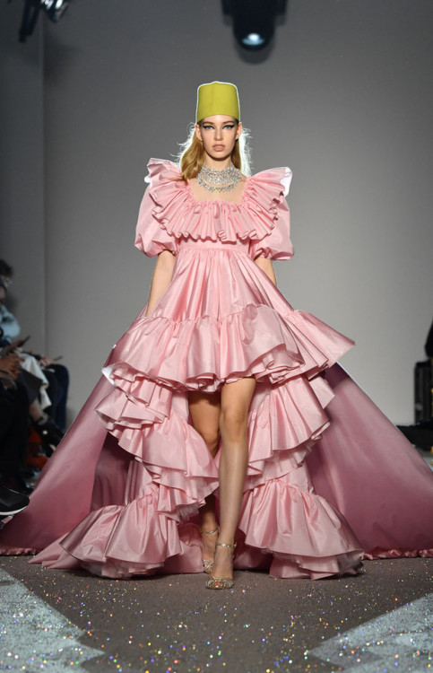 Giambattista Valli Spring Summer 2019 show as part of Paris Fashion Week on January 21, 2019 in Pari